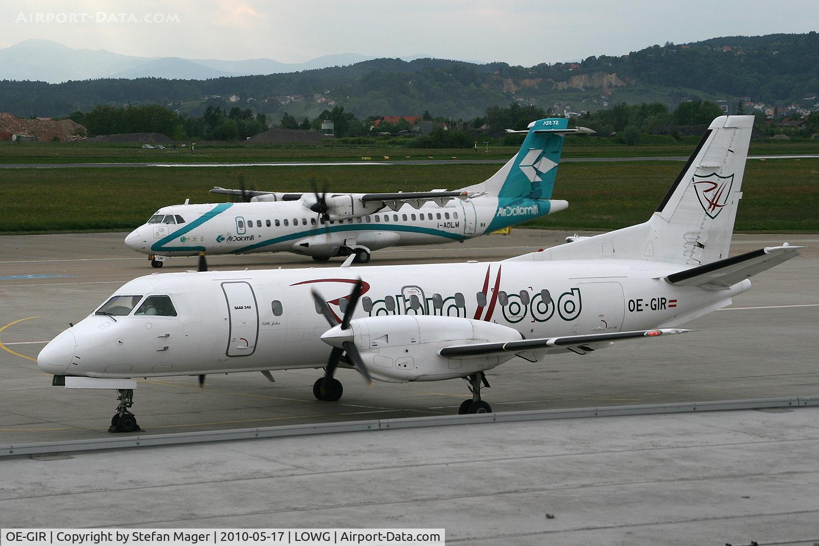 OE-GIR, 1988 Saab SF340A C/N 340A-134, Robin Hood Saab 340A