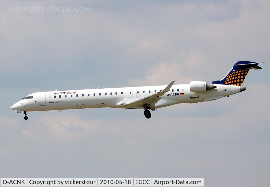 D-ACNK, 2010 Bombardier CRJ-900LR (CL-600-2D24) C/N 15251, Eurowings