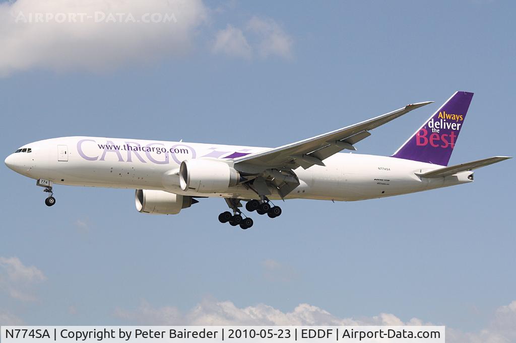 N774SA, 2010 Boeing 777-FZB C/N 37986, Thai Airways Boeing 777-FZB