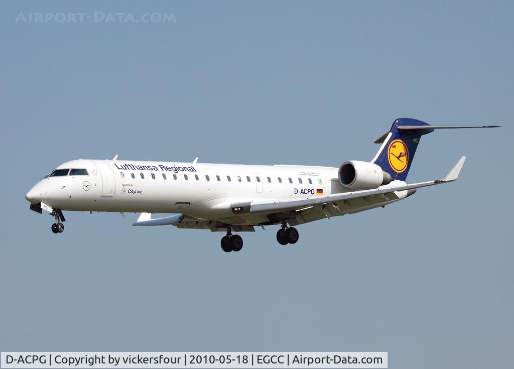 D-ACPG, 2002 Canadair CRJ-701ER (CL-600-2C10) Regional Jet C/N 10034, Lufthansa