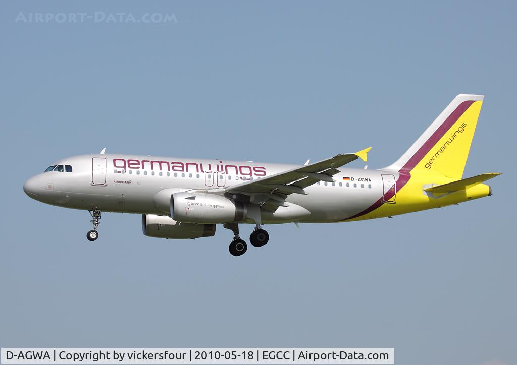 D-AGWA, 2006 Airbus A319-132 C/N 2813, Germanwings