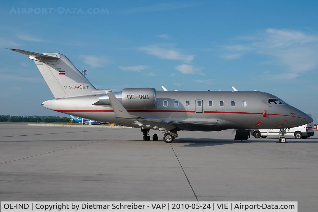 OE-IND, 2009 Bombardier Challenger 605 (CL-600-2B16) C/N 5797, Vistajet CL605
