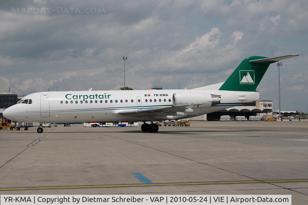 YR-KMA, 1995 Fokker 70 (F-28-0070) C/N 11564, Carpatair Fokker 70