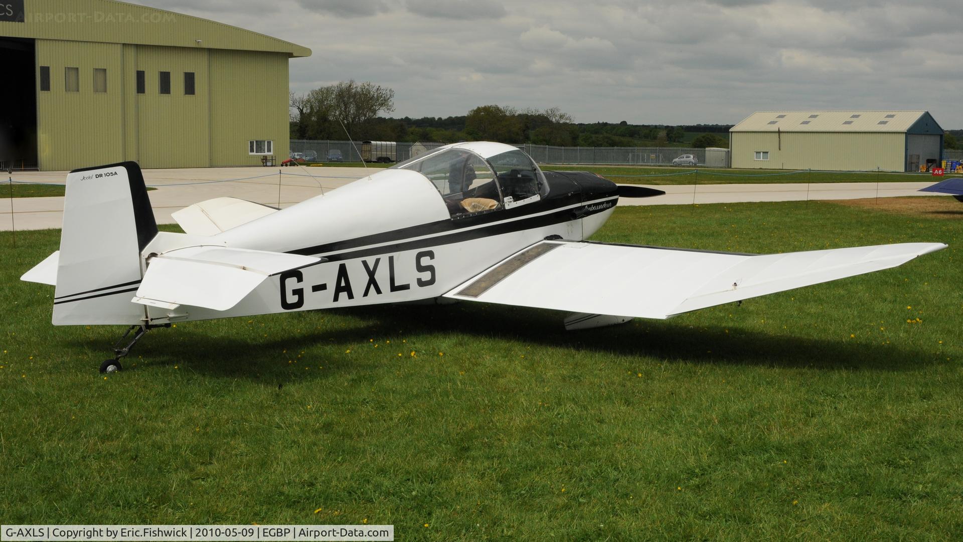G-AXLS, 1959 Jodel DR-105A Ambassadeur C/N 86, 2. G-AXLS at Kemble Airport (Great Vintage Flying Weekend)