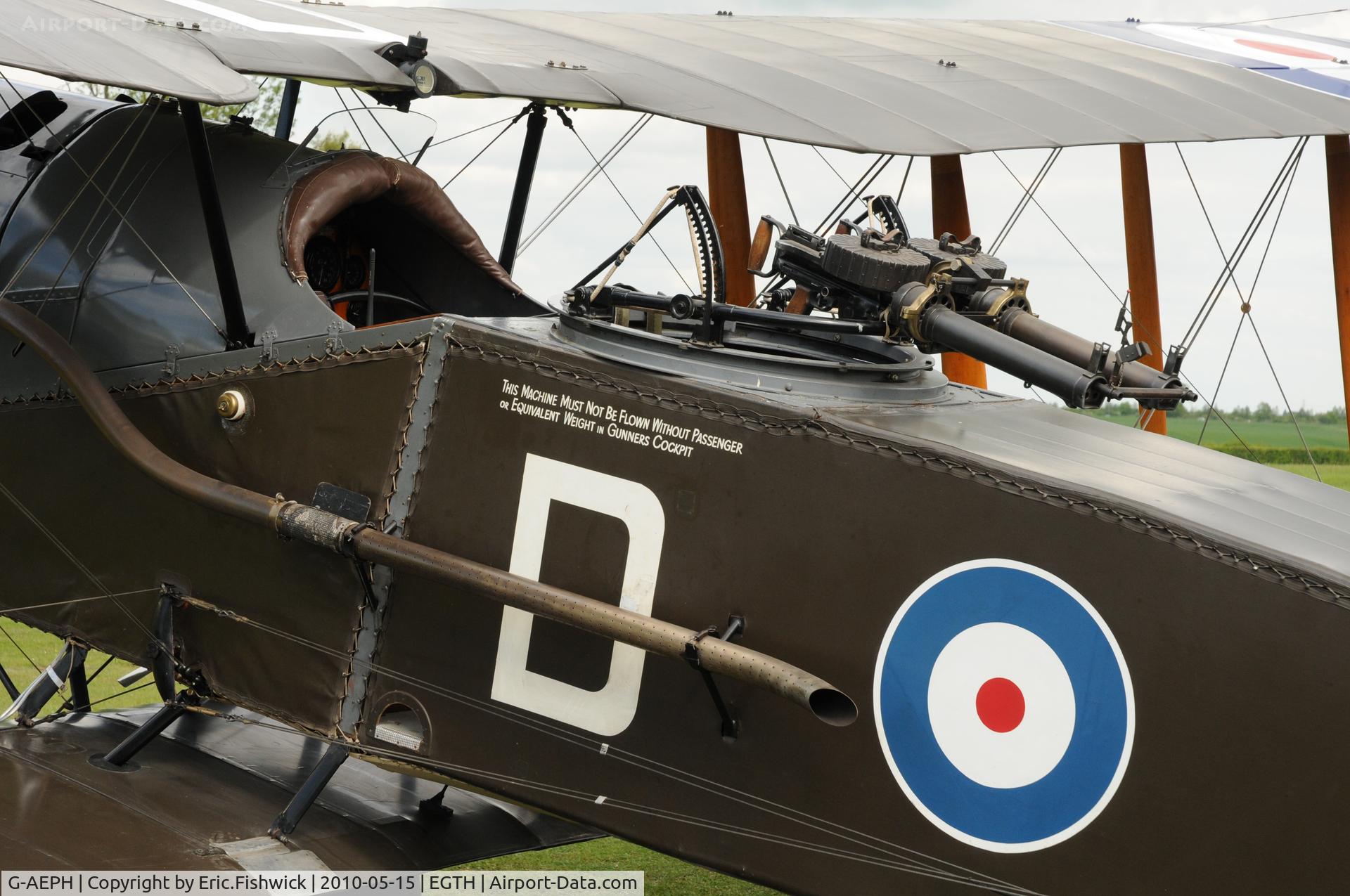 G-AEPH, 1918 Bristol F.2B Fighter C/N 7575, 4. D8096 at Shuttleworth Collection