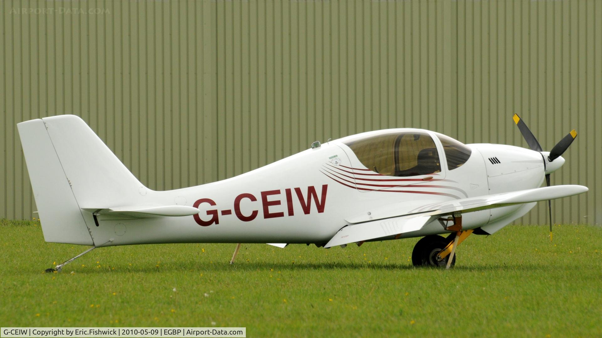 G-CEIW, 2006 Europa Monowheel C/N PFA 247-12707, G-CEIW at Kemble Airport (Great Vintage Flying Weekend)