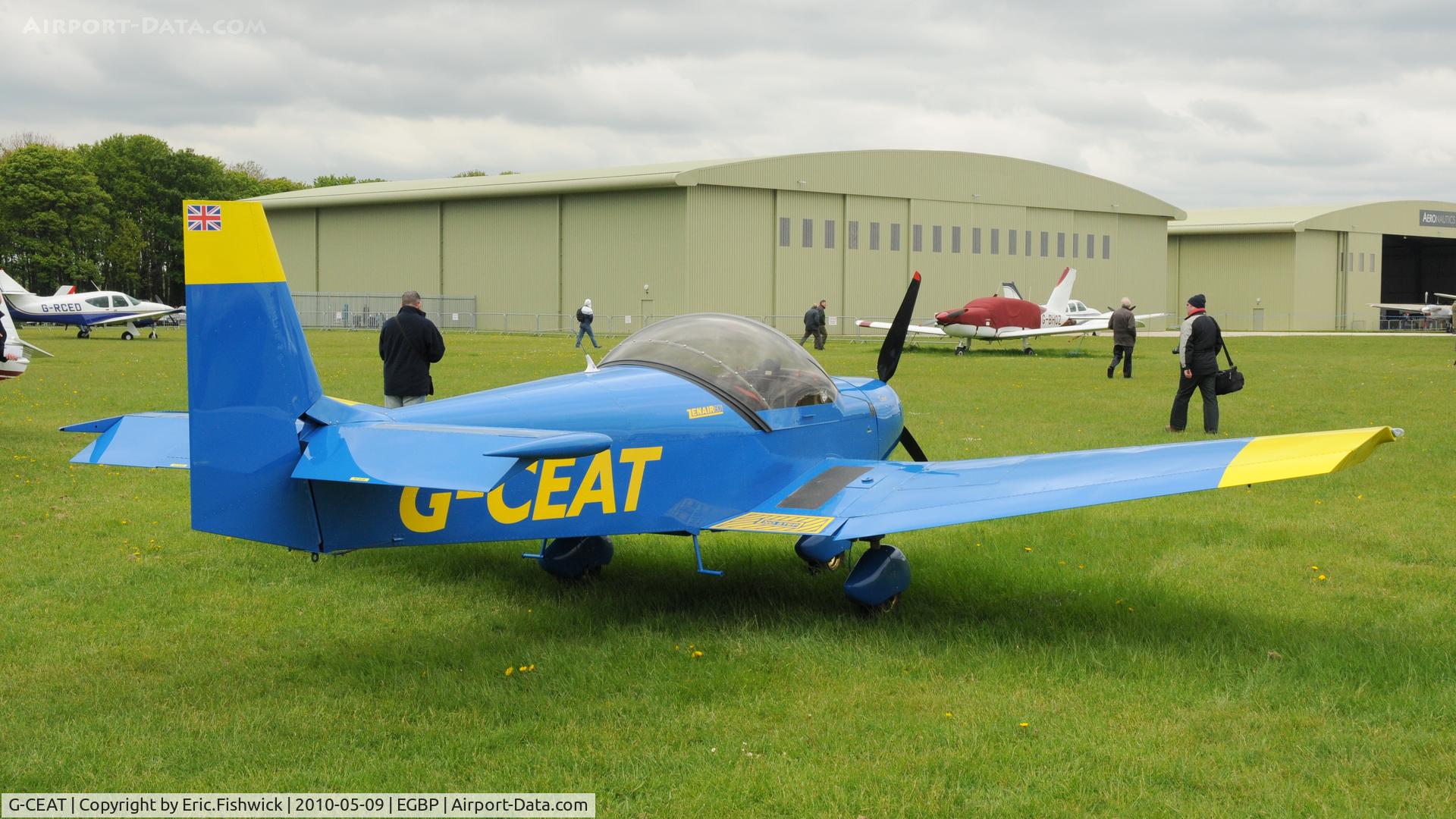 G-CEAT, 2006 Zenair CH-601 HDS Zodiac C/N PFA 162-13930, G-CEAT at Kemble Airport (Great Vintage Flying Weekend)