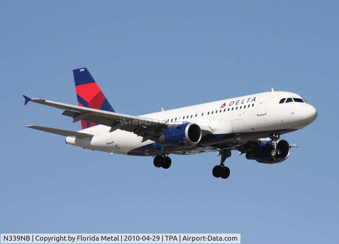 N339NB, 2002 Airbus A319-114 C/N 1709, Delta A319