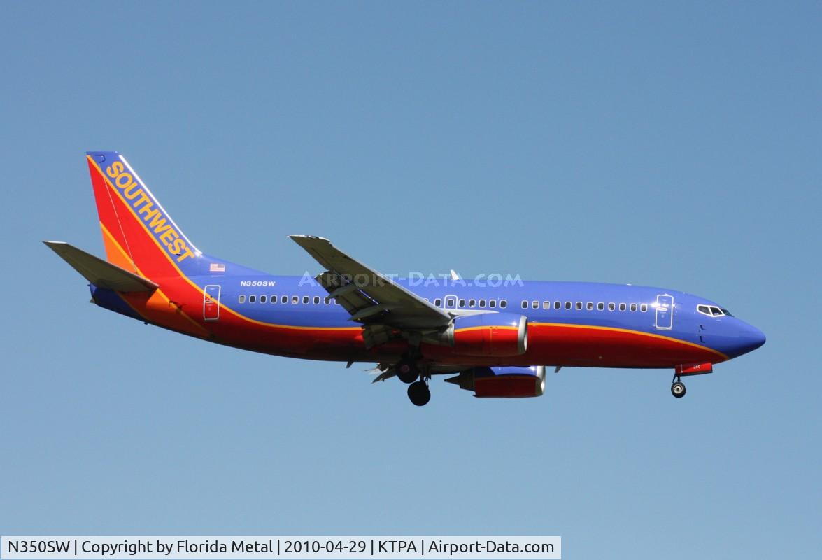 N350SW, 1989 Boeing 737-3H4 C/N 24409, Southwest 737-300