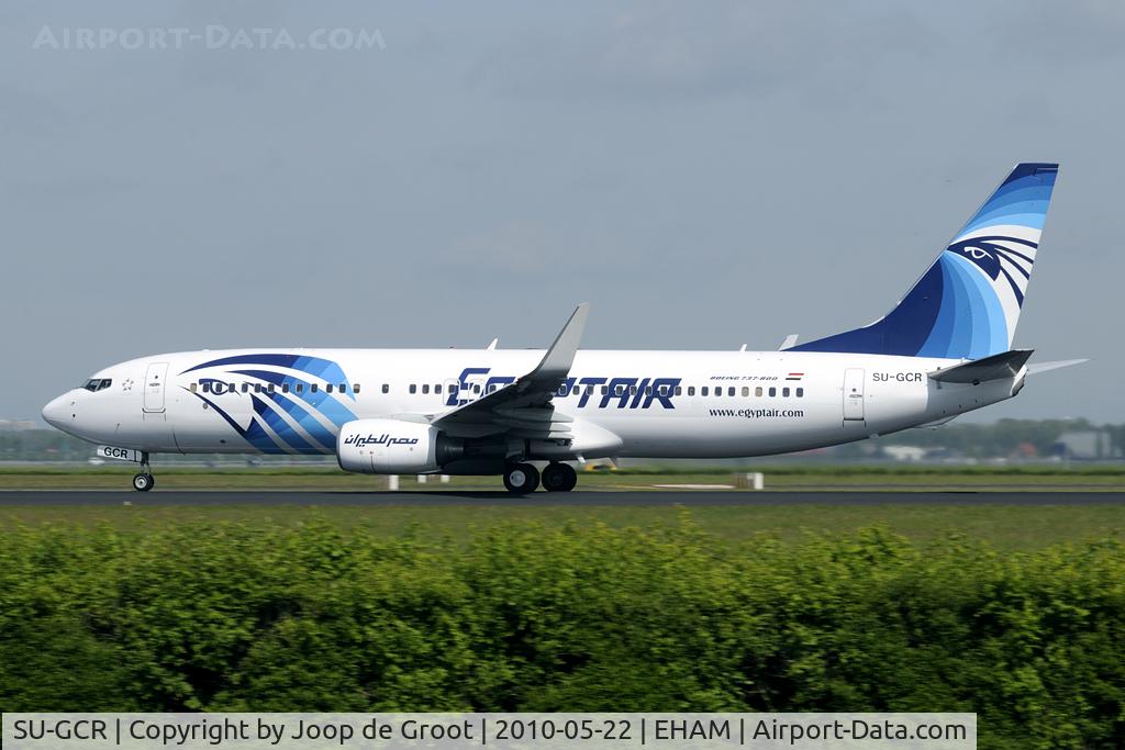 SU-GCR, 2009 Boeing 737-866 C/N 35562, departure