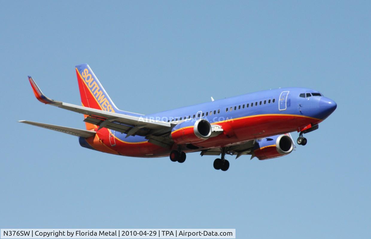 N376SW, 1994 Boeing 737-3H4 C/N 26584, Southwest 737-300