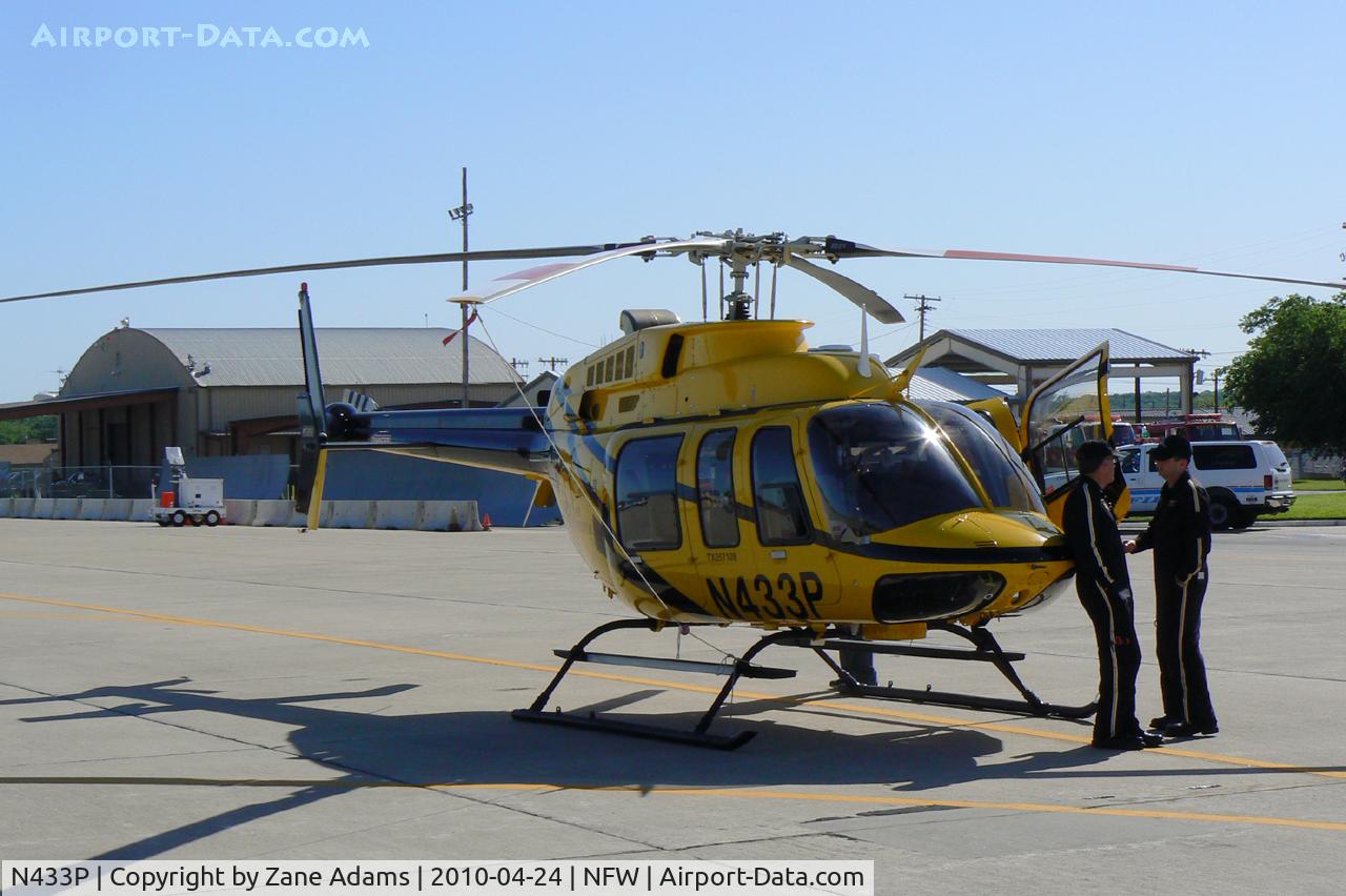N433P, Bell 407 C/N 53861, At the 2010 NAS-JRB Fort Worth Airshow