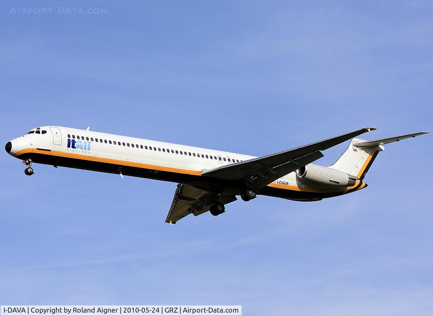 I-DAVA, 1986 McDonnell Douglas MD-82 (DC-9-82) C/N 49215, .
