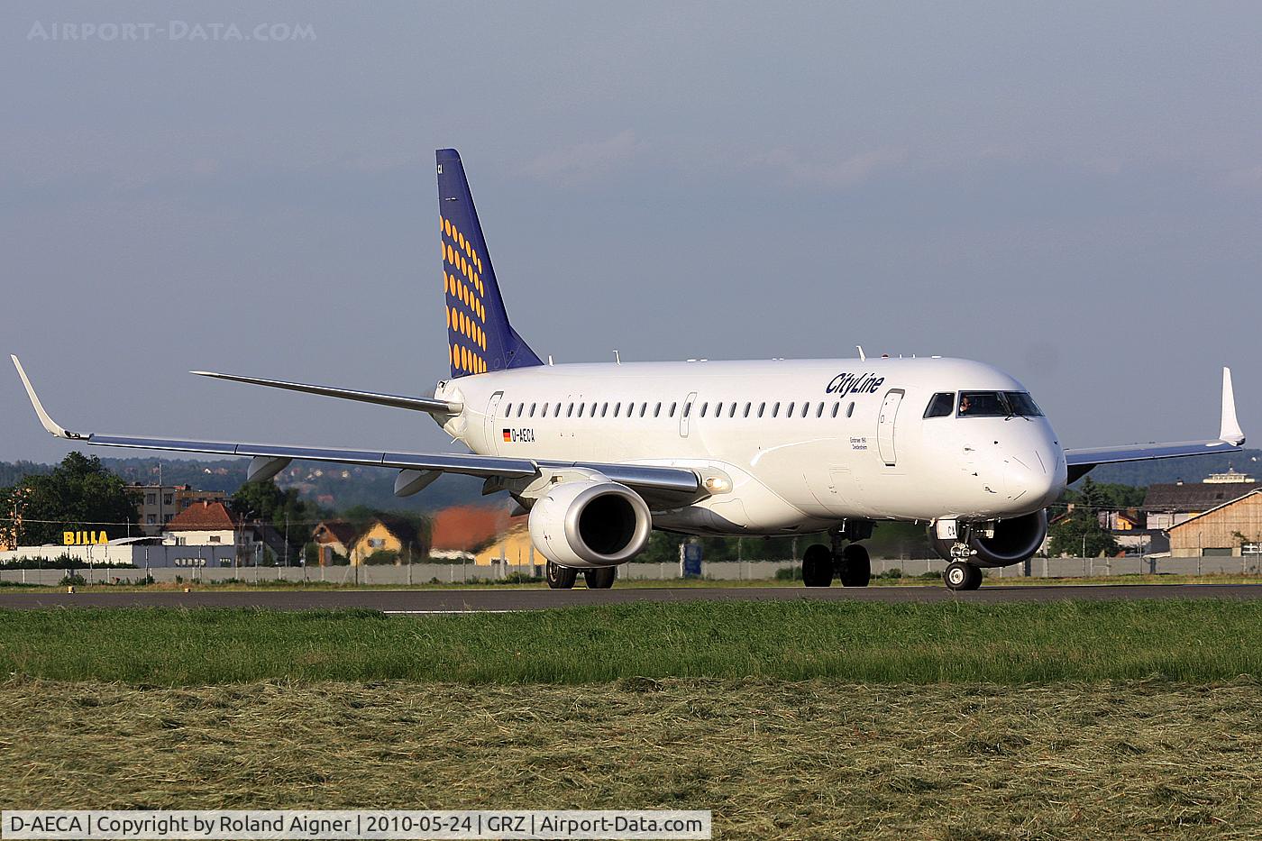 D-AECA, 2009 Embraer 190LR (ERJ-190-100LR) C/N 19000327, .
