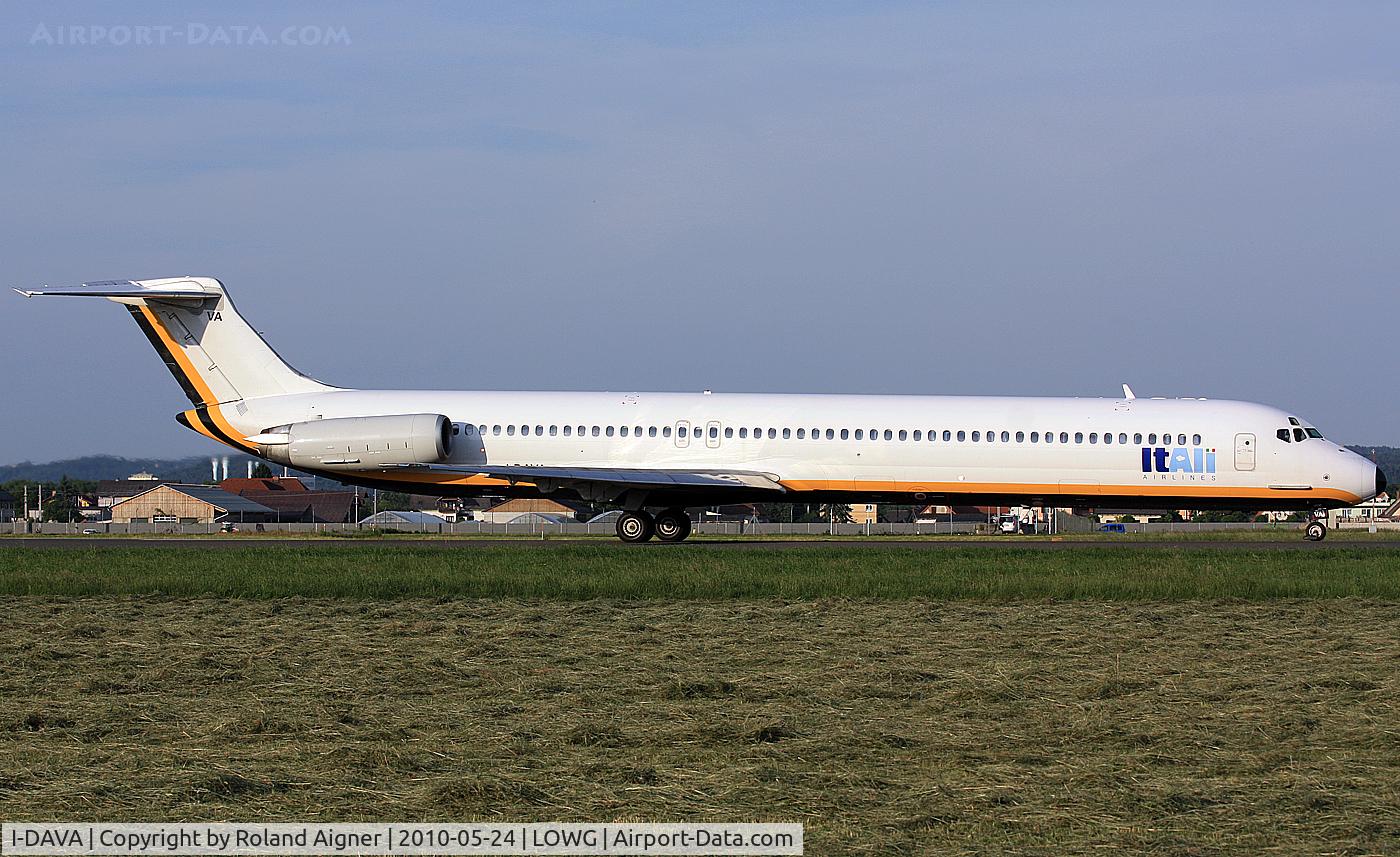 I-DAVA, 1986 McDonnell Douglas MD-82 (DC-9-82) C/N 49215, .