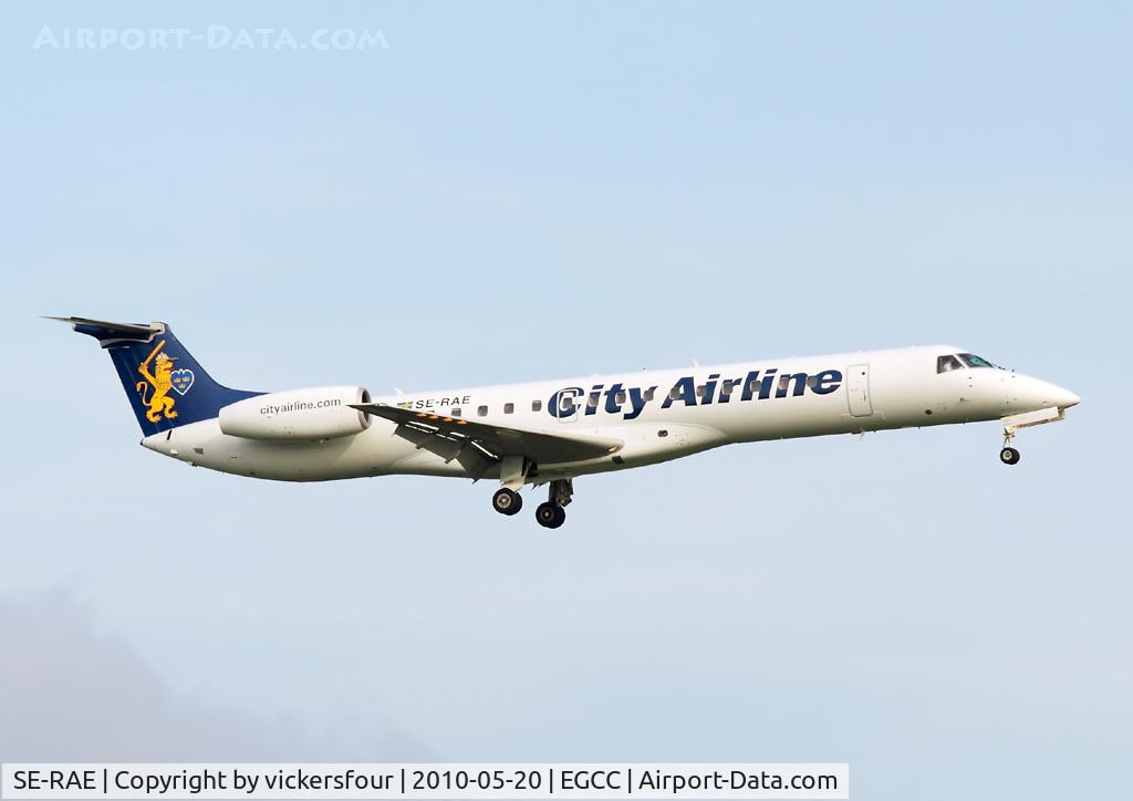 SE-RAE, 2001 Embraer EMB-145EU (ERJ-145EU) C/N 145482, City Airlines
