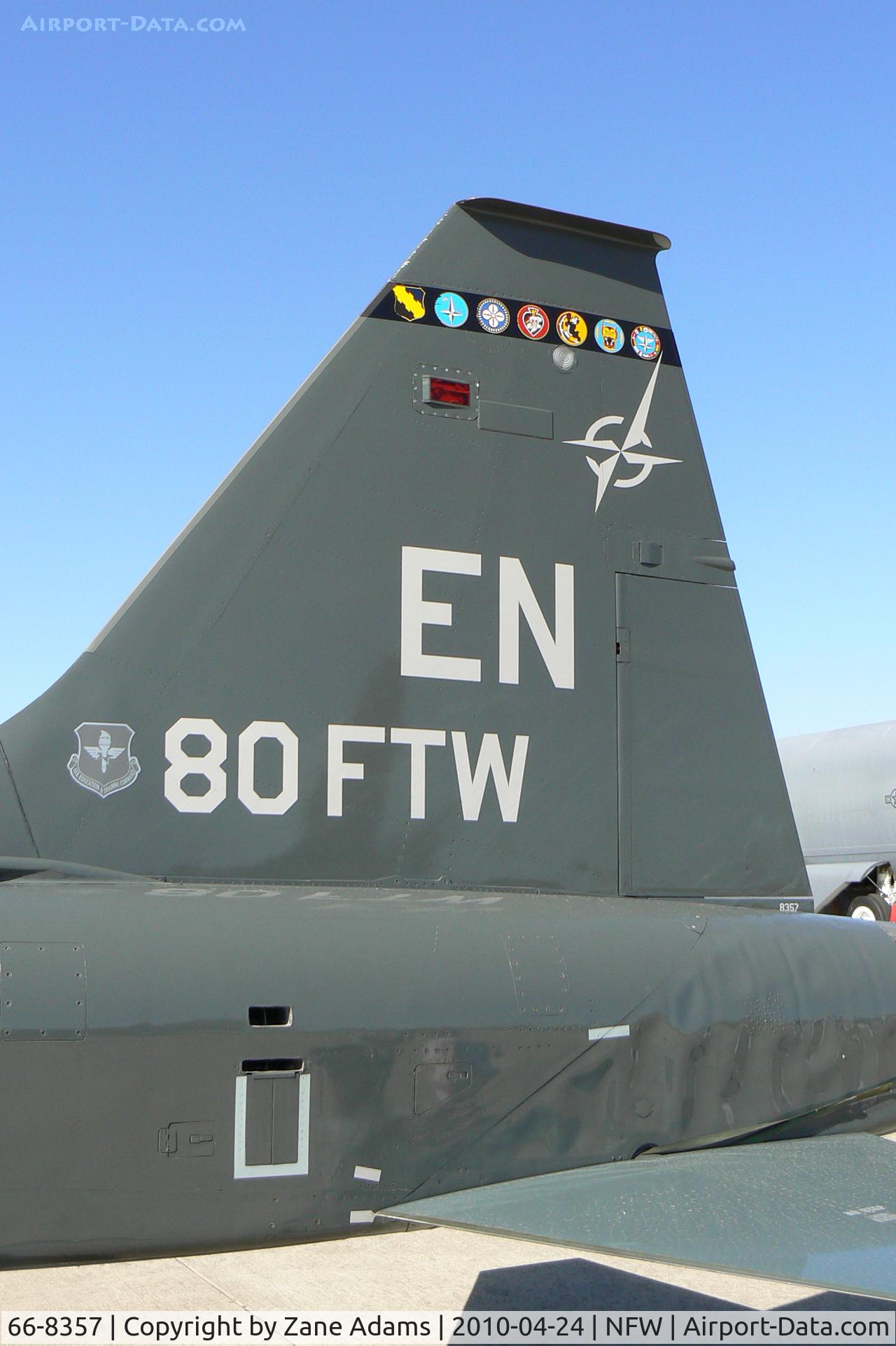 66-8357, 1966 Northrop T-38C Talon C/N N.5973, At the 2010 NAS-JRB Fort Worth Airshow