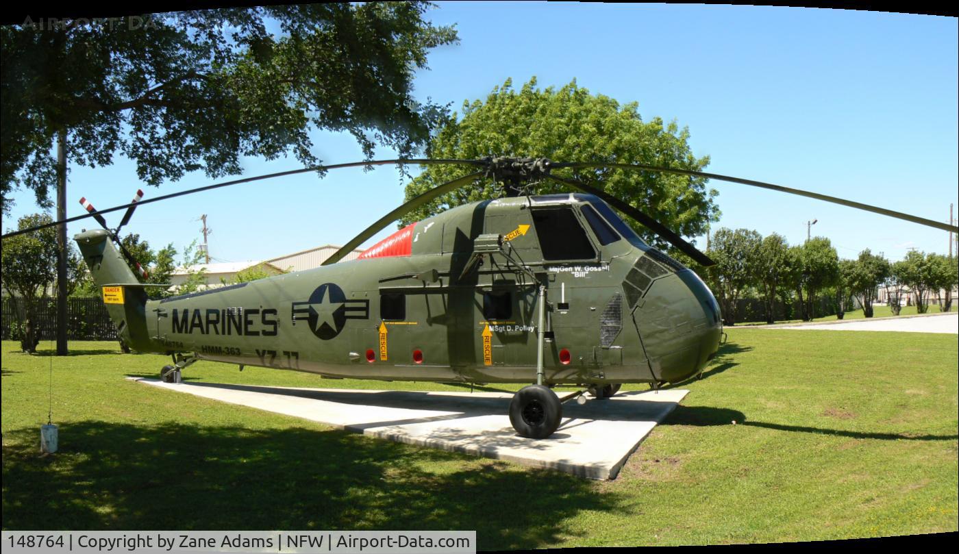 148764, 1958 Sikorsky UH-34D Seahorse C/N 58-1314, Displayed at the front gate - NASJRB Fort Worth