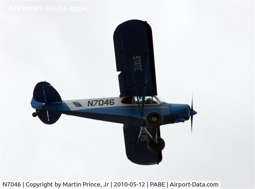 N7046, 1999 Alaska Dept Of Public Safety PA-18 150, c/n AK-DPS-01, Alaska State Troopers Super Cub Landing Bethel