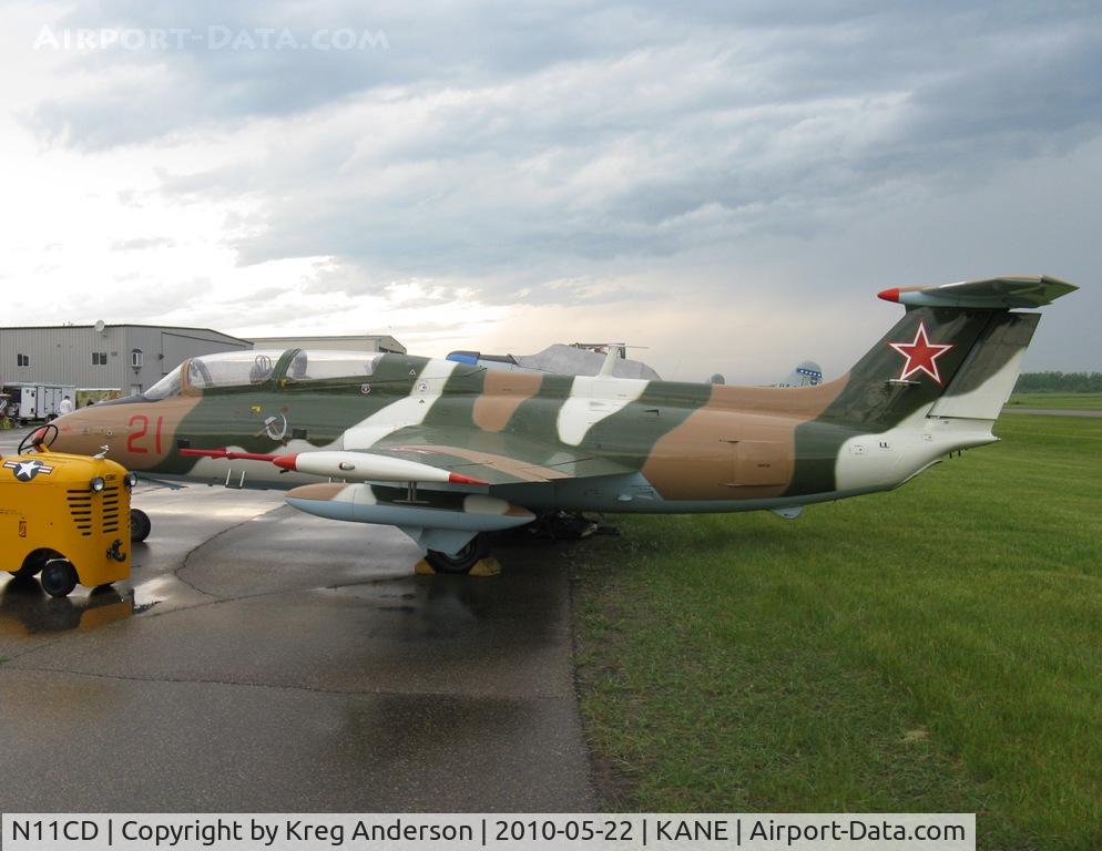 N11CD, 1970 Aero L-29 Delfin C/N 691721, At Blaine Aviation Weekend 2010.