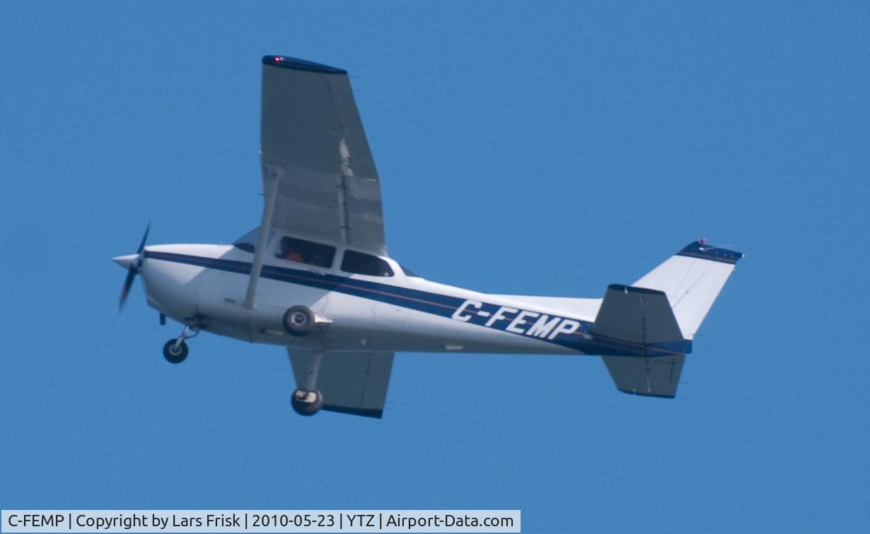 C-FEMP, 2000 Cessna 172R C/N 17280936, Taken after takeoff form Toronto City Airport May 23 2010