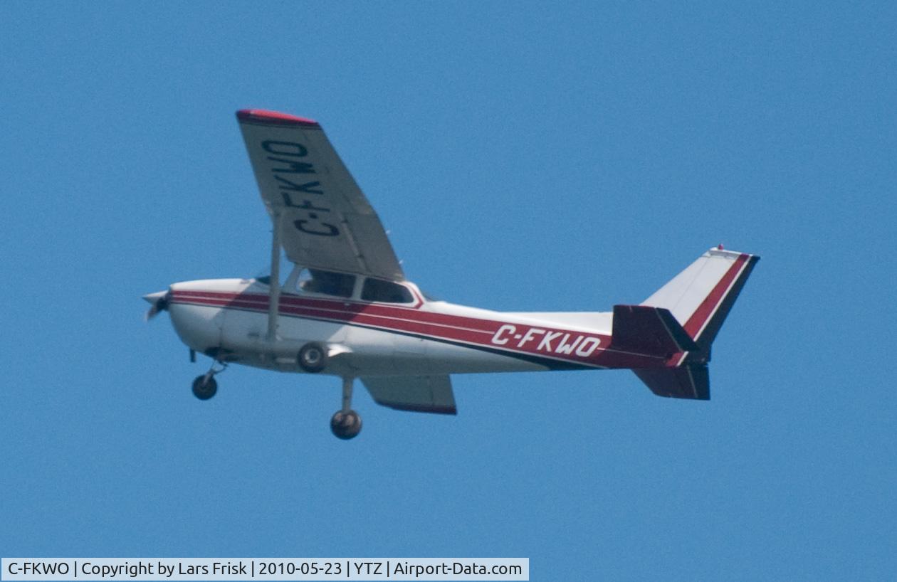 C-FKWO, 1973 Cessna 172M C/N 17261840, After takeoff from Toronto City Airport