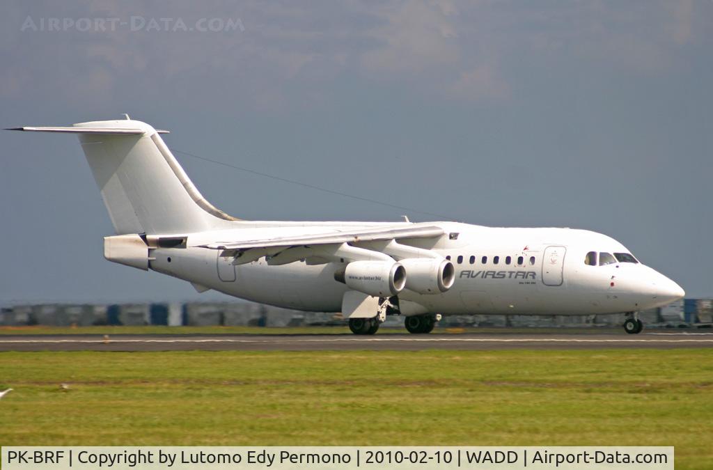 PK-BRF, 1992 British Aerospace BAe.146-200 C/N E2210, Aviastar Mandiri