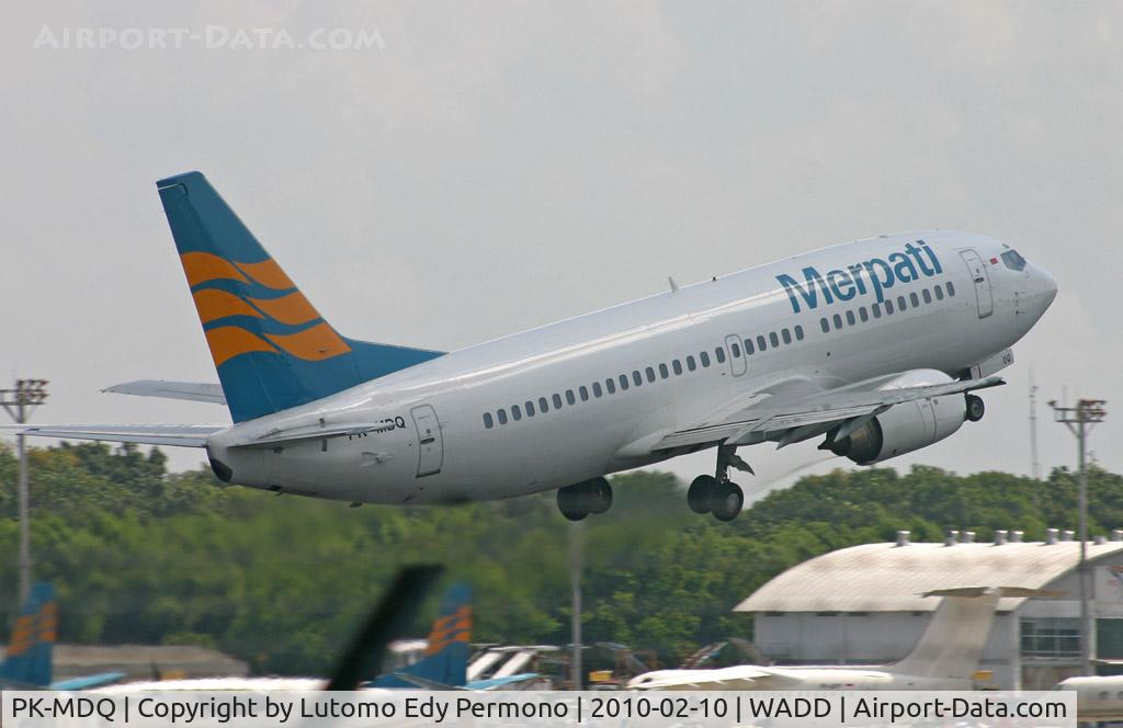 PK-MDQ, 1988 Boeing 737-3Q8 C/N 24300, Merpati Nusantara Airlines