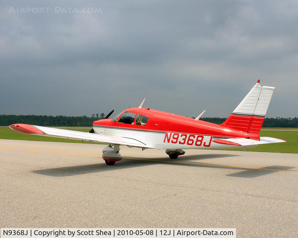 N9368J, 1966 Piper PA-28-180 C/N 28-3467, About to depart the Brewton Fly-In