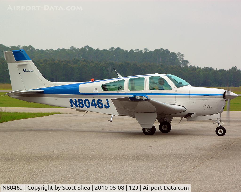 N8046J, 1990 Beech F33A Bonanza C/N CE-1527, Shell Oil Rep flying into th Brewton Fly-in.   Great people!