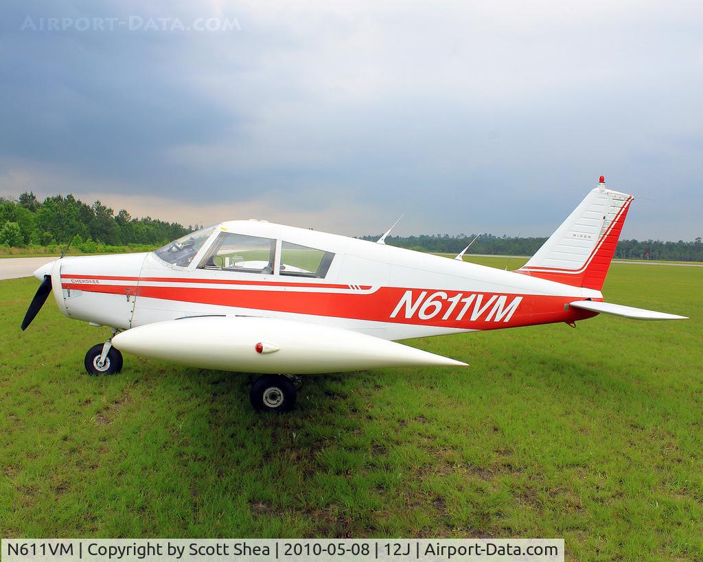 N611VM, Piper PA-28-140 C/N 28-7125344, at Brewton Fly-In