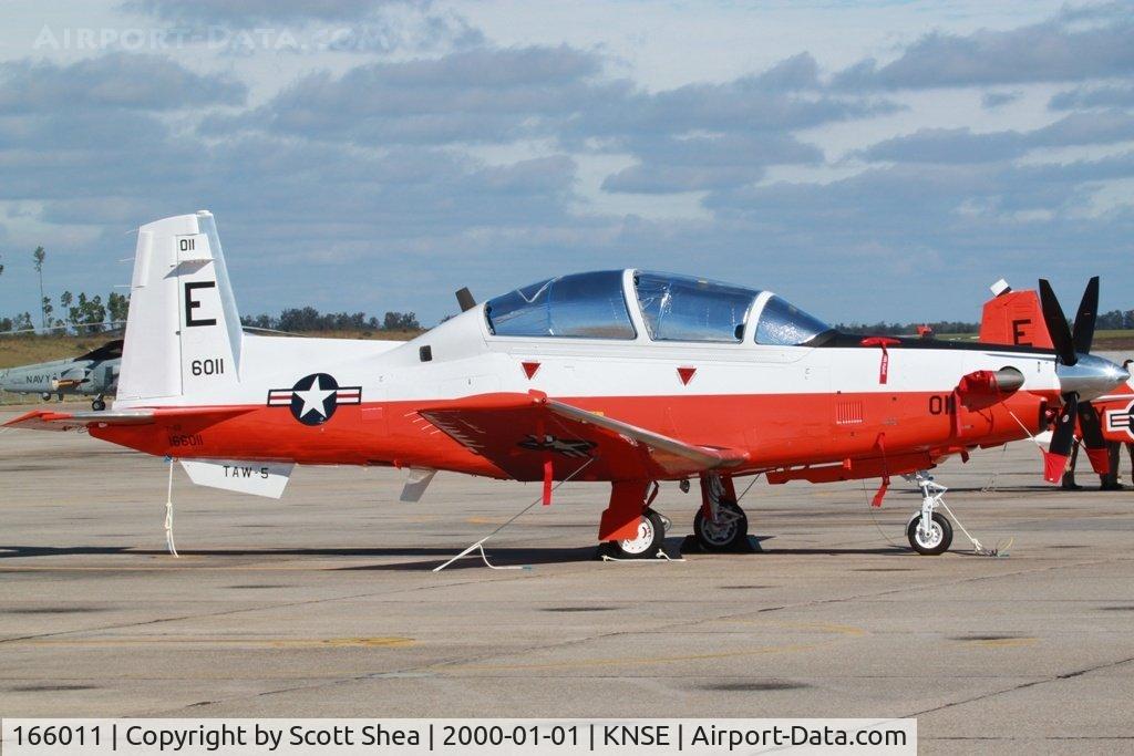 166011, Raytheon T-6B Texan II C/N PN-2, Beech T-6B Texan II first REAL public display at the 66th NASWF Open house.
