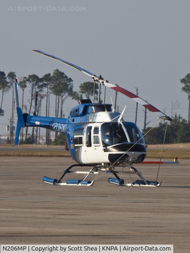 N206MP, 1982 Bell 206L-3 LongRanger III C/N 51049, At the Pensacola air show