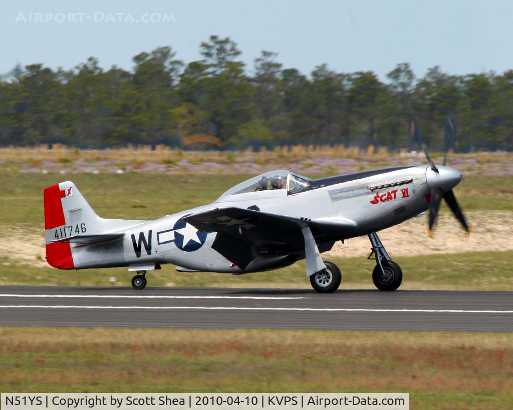 N51YS, 1945 North American P-51D Mustang C/N 122-39285, 