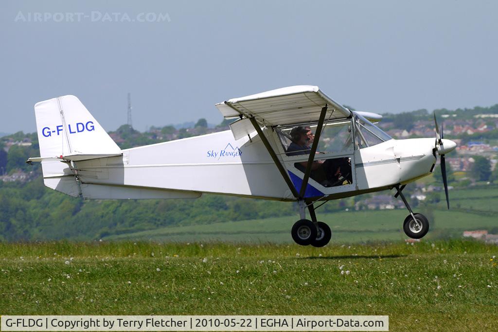 G-FLDG, 2004 Best Off Skyranger 912(2) C/N BMAA/HB/328, 2004 Gay Aj SKYRANGER 912(2),  at Compton Abbas on 2010 French Connection Fly-In Day
