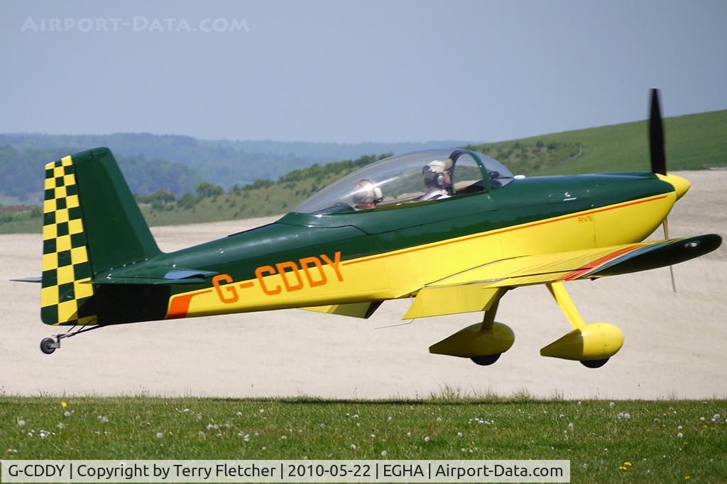G-CDDY, 2000 Vans RV-8 C/N 80912, 2000 Ziekle Cs VANS RV-8 at Compton Abbas on 2010 French Connection Fly-In Day