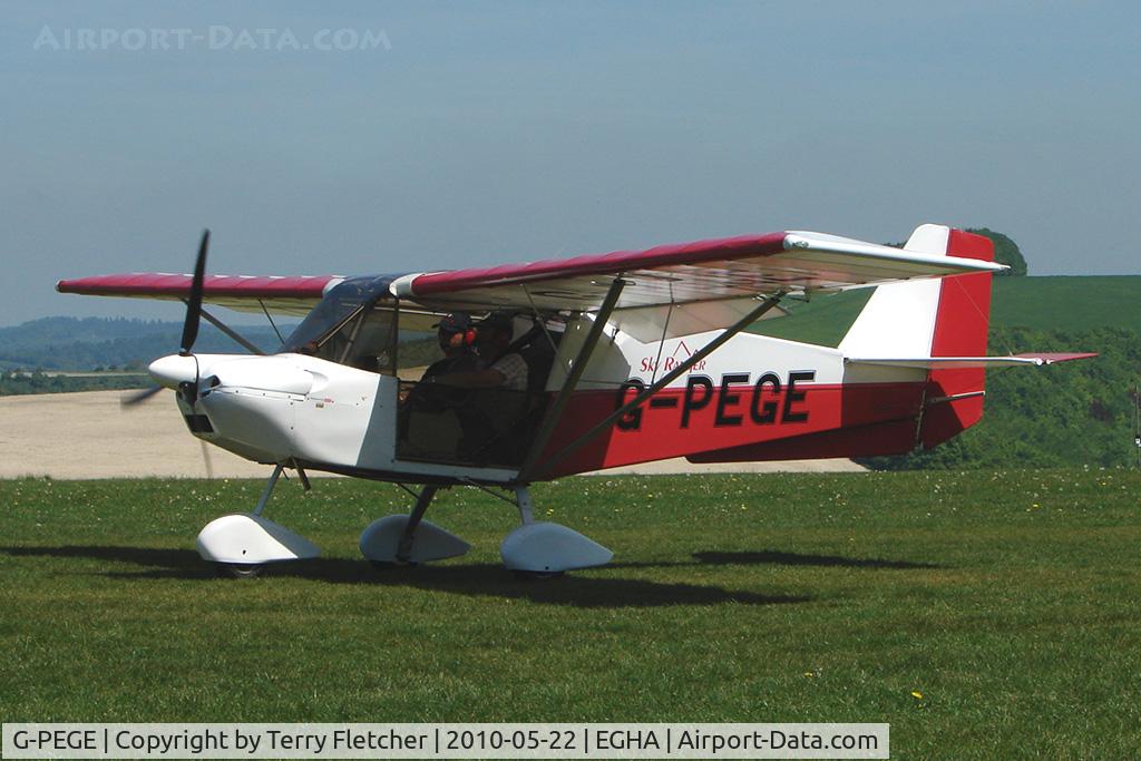 G-PEGE, 2006 Skyranger 912(2) C/N BMAA/HB/479, 2006 Hughes An SKYRANGER 912(2 at Compton Abbas on 2010 French Connection Fly-In Day