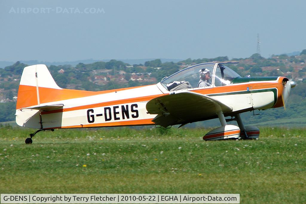 G-DENS, 1963 Binder CP-301S Smaragd C/N 121, 1963 Binder-aviatik Gmbh CP301S, at Compton Abbas on 2010 French Connection Fly-In Day