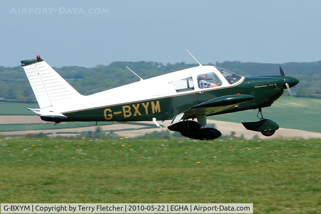 G-BXYM, 1967 Piper PA-28-235 Cherokee B C/N 28-10858, 1967 Piper PIPER PA-28-235 at Compton Abbas on 2010 French Connection Fly-In Day