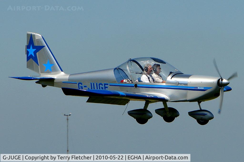 G-JUGE, 2003 Cosmik EV-97 TeamEurostar UK C/N 1709, 2003 Cosmik Aviation Ltd EV-97 TEAMEUROSTAR UK at Compton Abbas on 2010 French Connection Fly-In Day