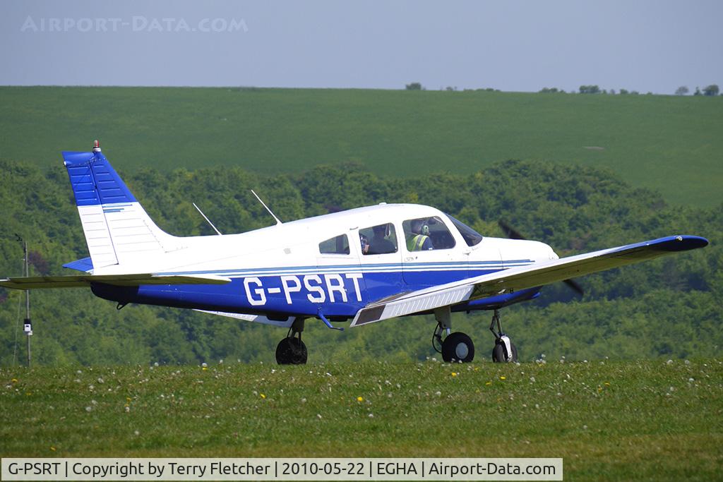 G-PSRT, 1976 Piper PA-28-151 Cherokee Warrior C/N 28-7615225, 1976 Piper PIPER PA-28-151 at Compton Abbas on 2010 French Connection Fly-In Day