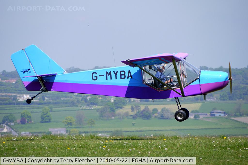 G-MYBA, 1992 Rans S-6ESD Coyote II C/N PFA 204-12210, at Compton Abbas on 2010 French Connection Fly-In Day