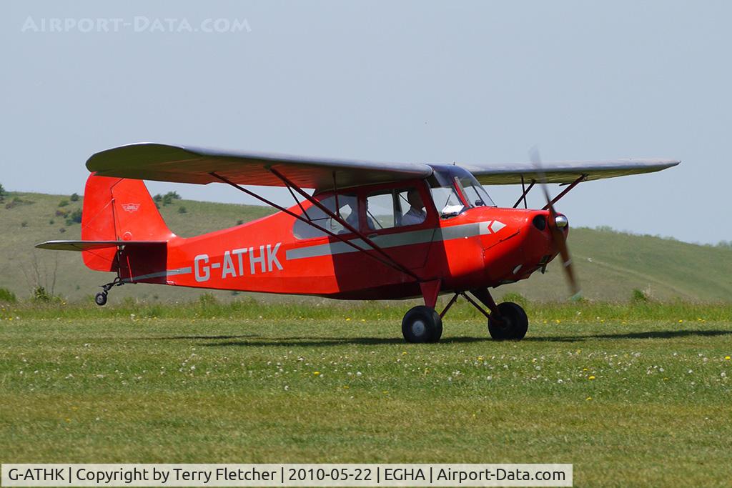 G-ATHK, 1946 Aeronca 7AC Champion C/N 7AC-971, 1946 Aeronca Aircraft Corporation AERONCA 7AC at Compton Abbas on 2010 French Connection Fly-In Day
