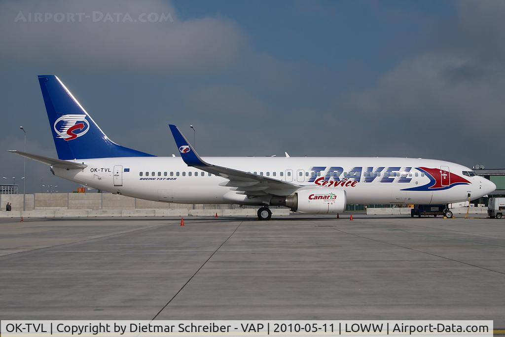 OK-TVL, 2010 Boeing 737-8FN C/N 37076, Travel Service Boeing 737-800