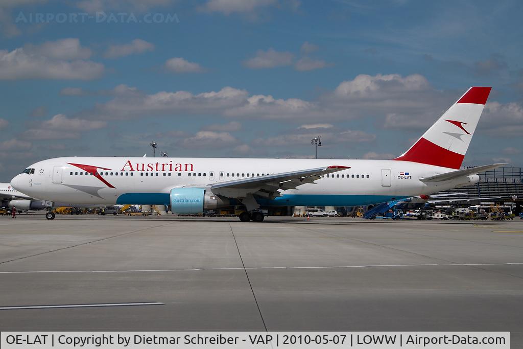 OE-LAT, 1991 Boeing 767-31A C/N 25273, Austrian Airlines Boeing 767-300
