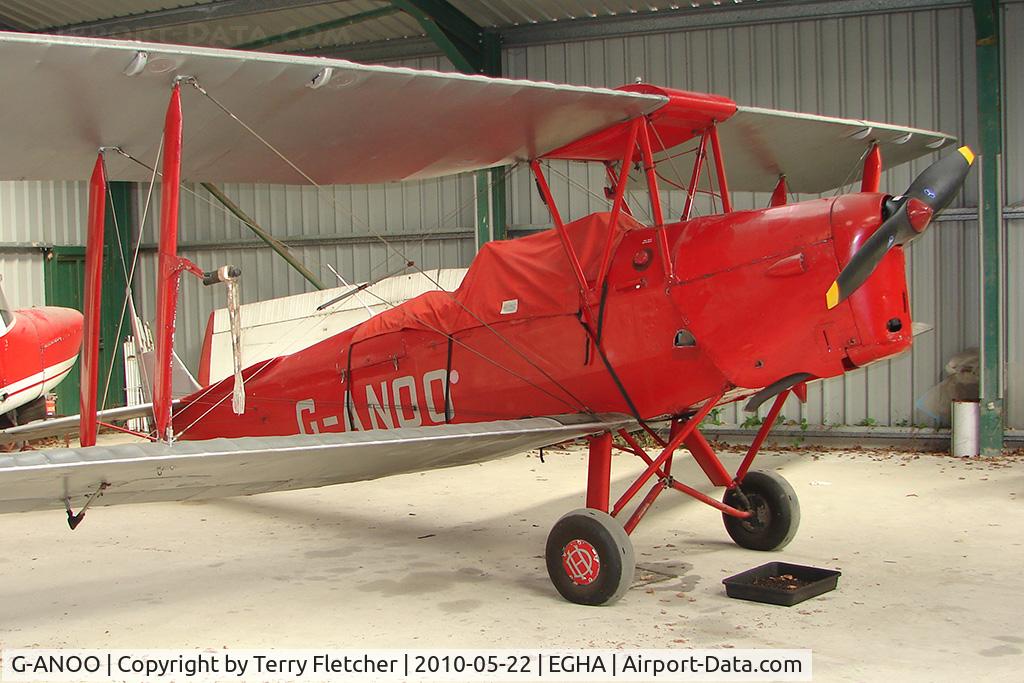 G-ANOO, 1942 De Havilland DH-82A Tiger Moth II C/N 85409, 1942 Morris Motors Ltd DH82A TIGER MOTH at Compton Abbas base