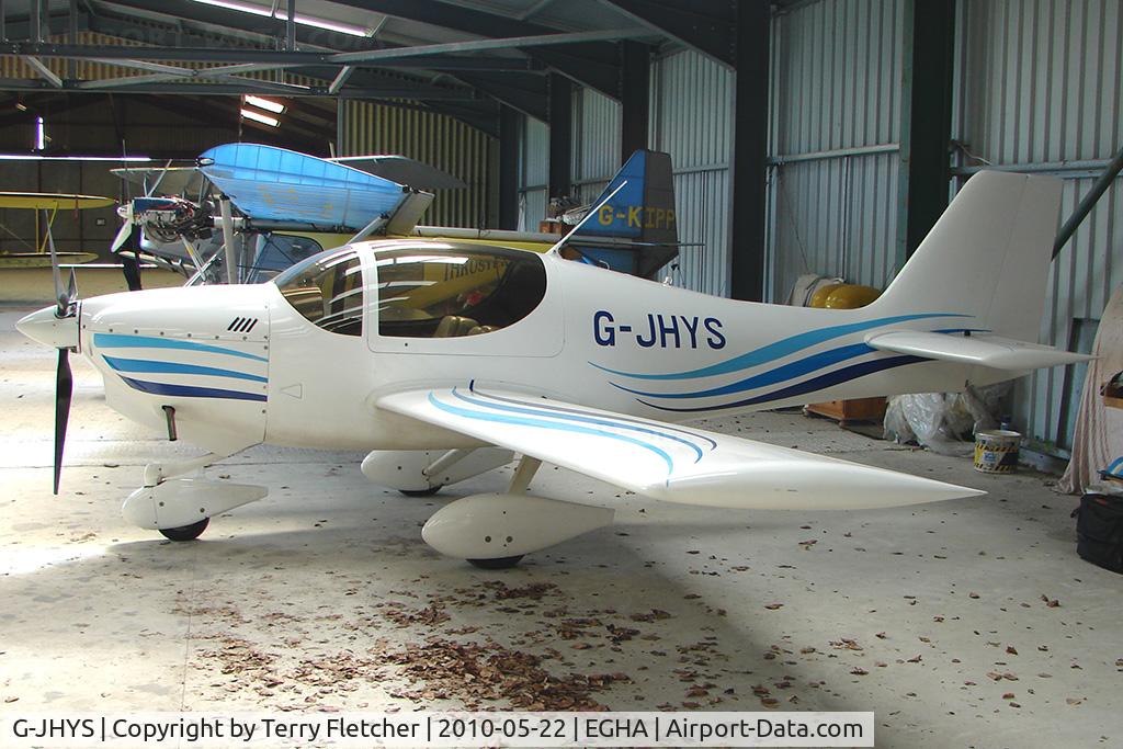G-JHYS, 2001 Europa Tri Gear C/N PFA 247-13307, 2001 Boyce Jd And Walker Ge EUROPA at Compton Abbas base