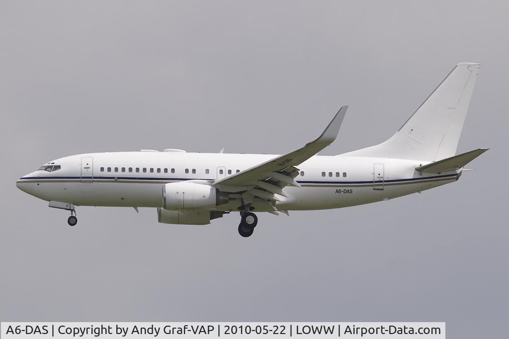 A6-DAS, 2000 Boeing 737-7Z5 BBJ C/N 29858, 737-700