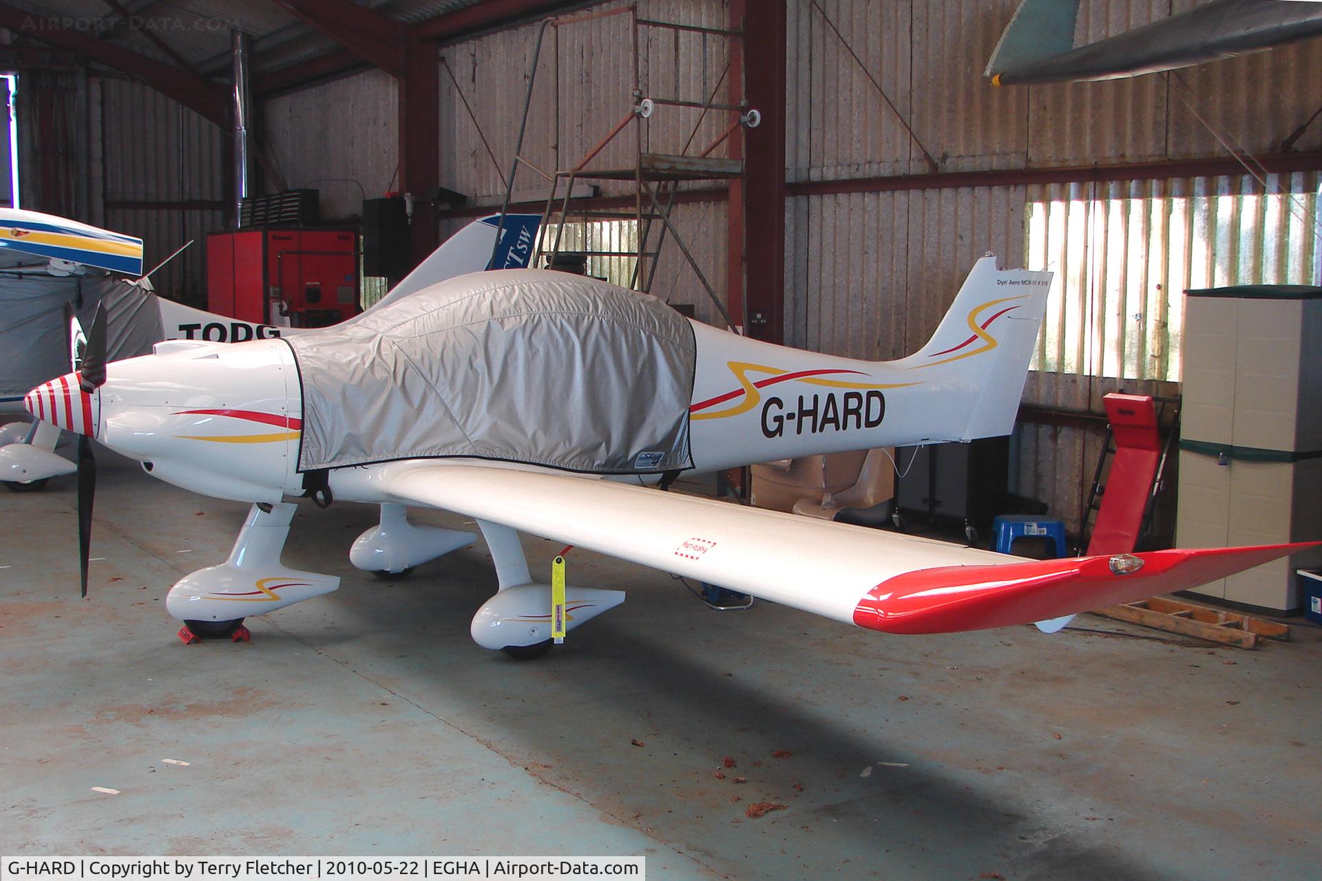 G-HARD, 2006 Dyn'Aero MCR-01 ULC Banbi C/N PFA 301B-14427, 2006 Claydon Ma MCR-01 ULC, at Compton Abbas base