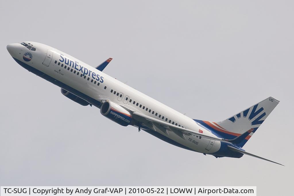 TC-SUG, 2002 Boeing 737-8CX C/N 32365, Sun Express 737-800